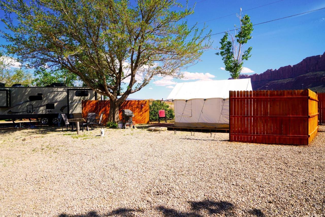 מואב Funstays Glamping Setup Tent In Rv Park #6 Ok-T6 מראה חיצוני תמונה