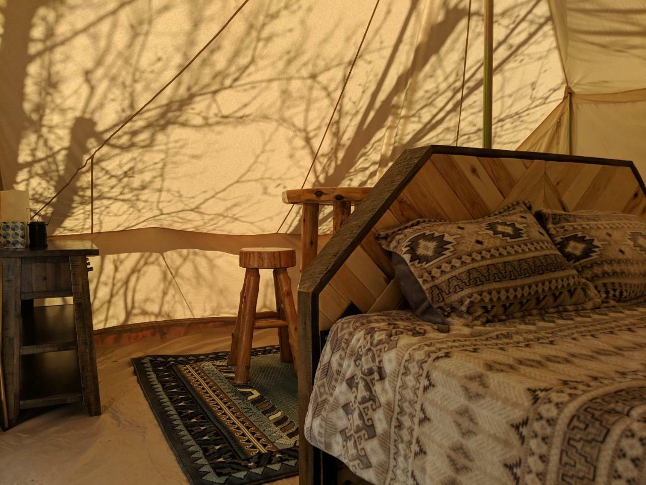 מואב Funstays Glamping Setup Tent In Rv Park #6 Ok-T6 מראה חיצוני תמונה